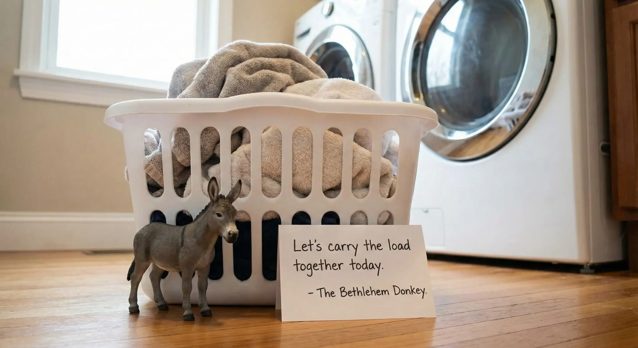 The Bethlehem Donkey (The "Humility" Focus)